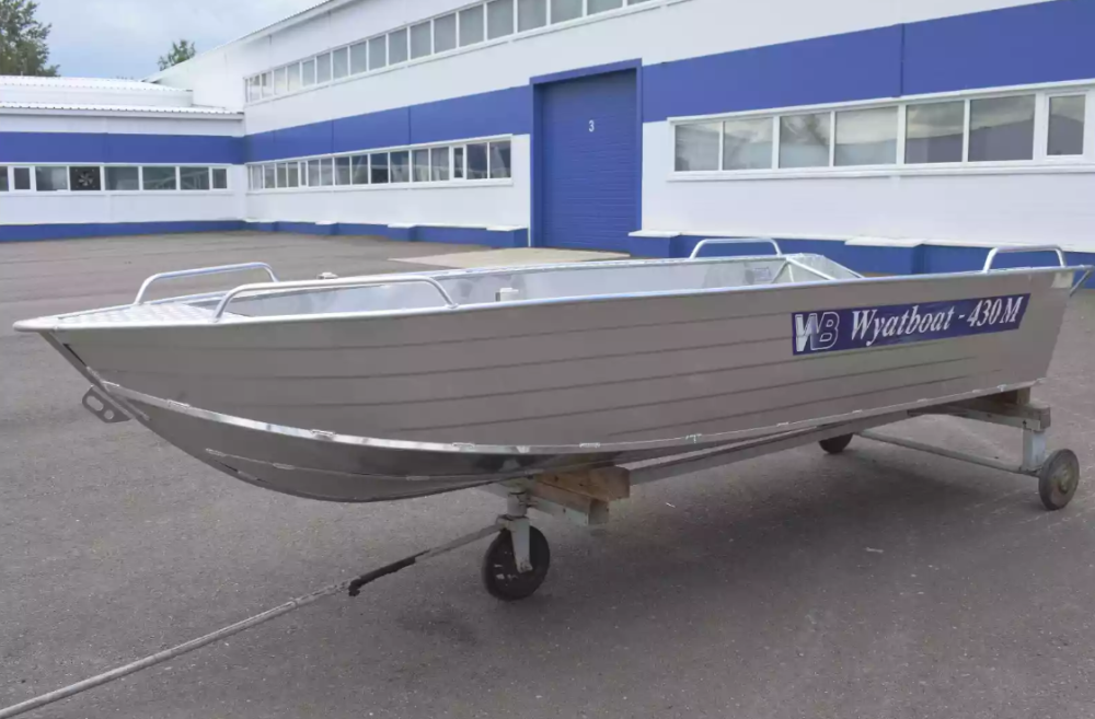 Алюминиевая лодка  Wyatboat-430М в Самаре