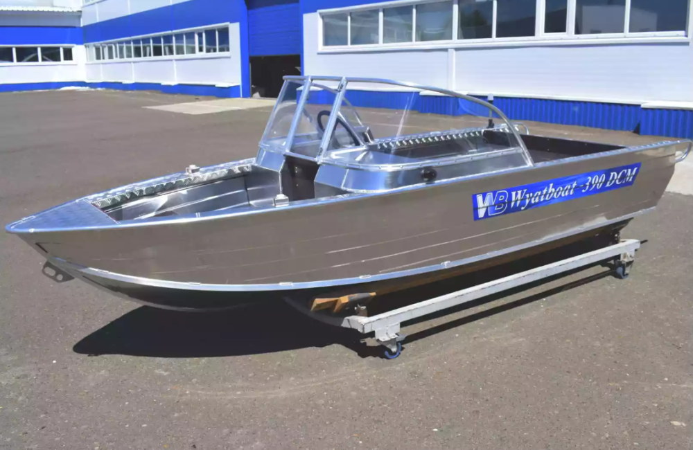 Алюминиевая лодка Wyatboat-390 DCM в Самаре