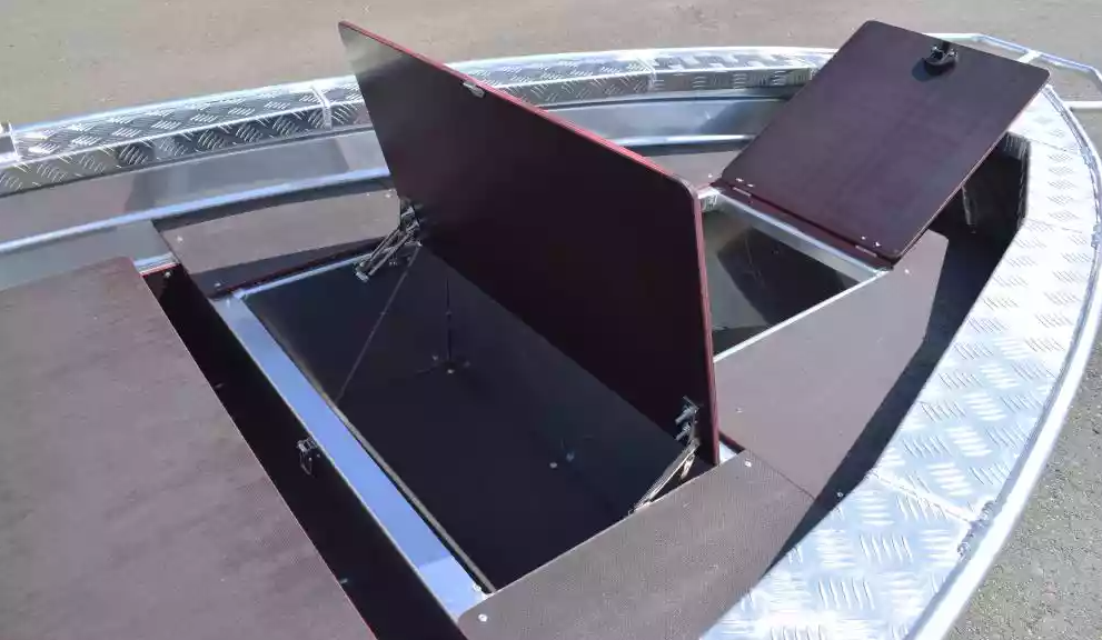 Алюминиевая лодка Wyatboat-390Р Fish в Самаре