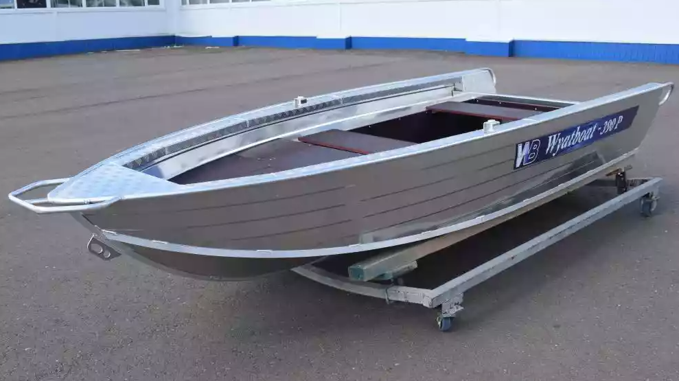 Алюминиевая лодка Wyatboat-390Р Fish в Самаре