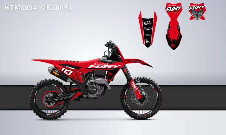 Кроссовый мотоцикл Sanchez Fury CB300RL в Самаре