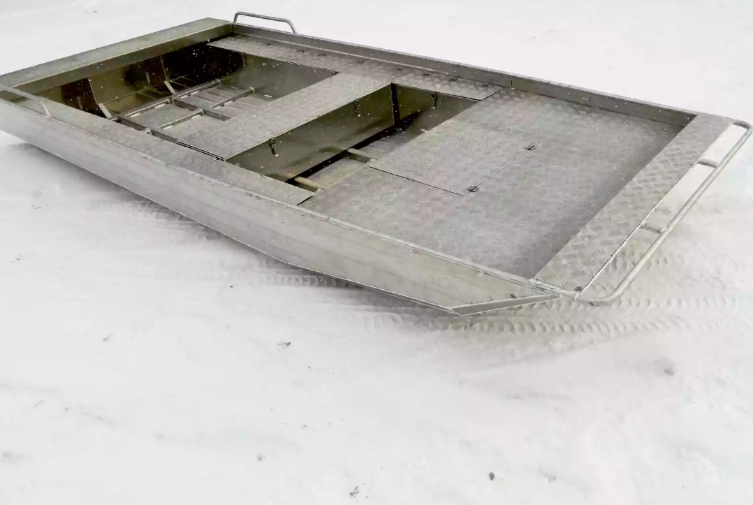 Алюминиевая лодка Wyatboat-390 Jonboat в Самаре