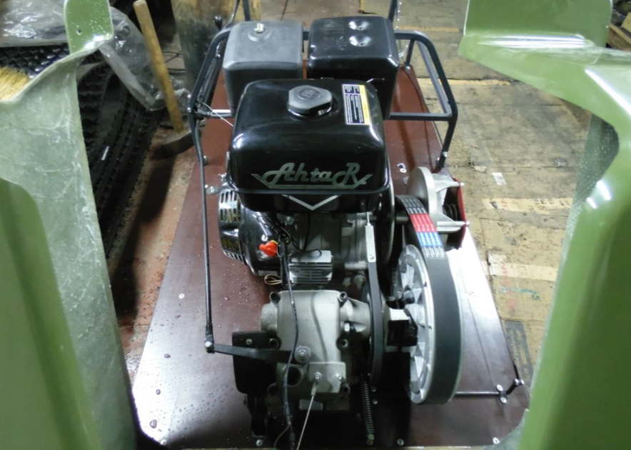 Мотобуксировщик AhtaR LR13 с реверс-вариатором Буран (задний ход) в Самаре
