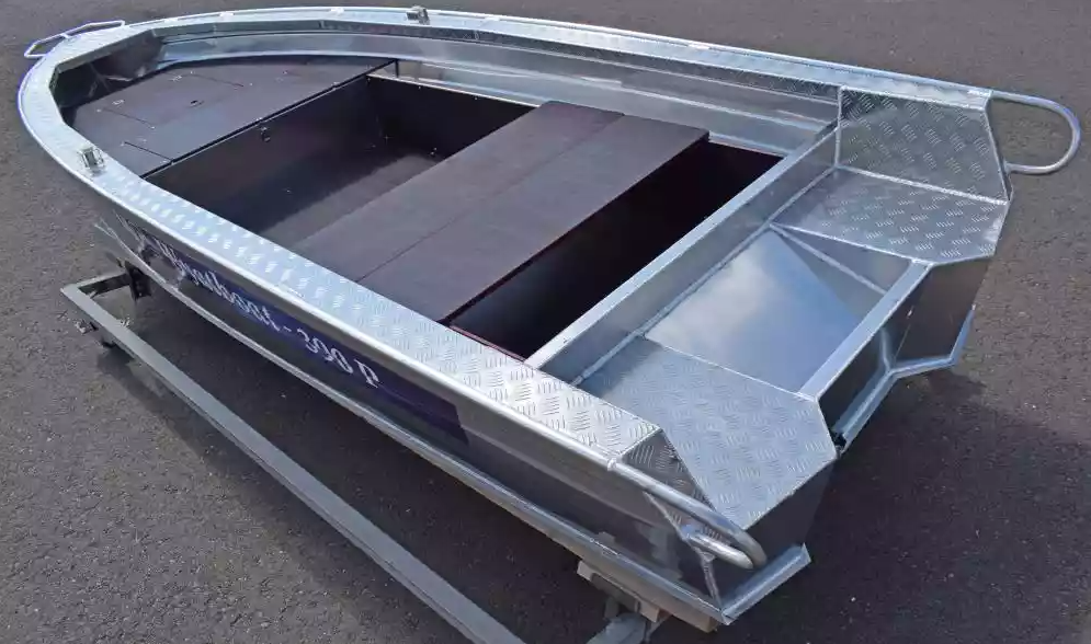 Алюминиевая лодка Wyatboat-390Р Fish в Самаре
