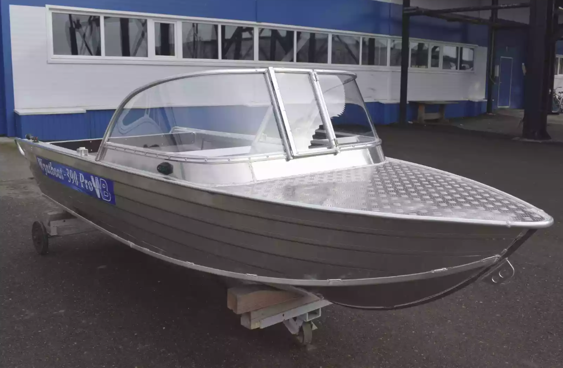 Алюминиевая лодка Wyatboat-390 Pro в Самаре