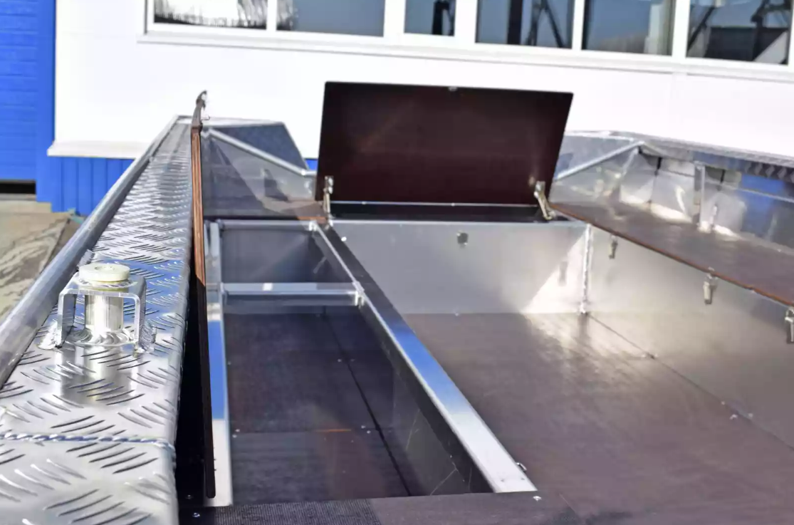 Алюминиевая лодка Wyatboat-490 Jonboat в Самаре