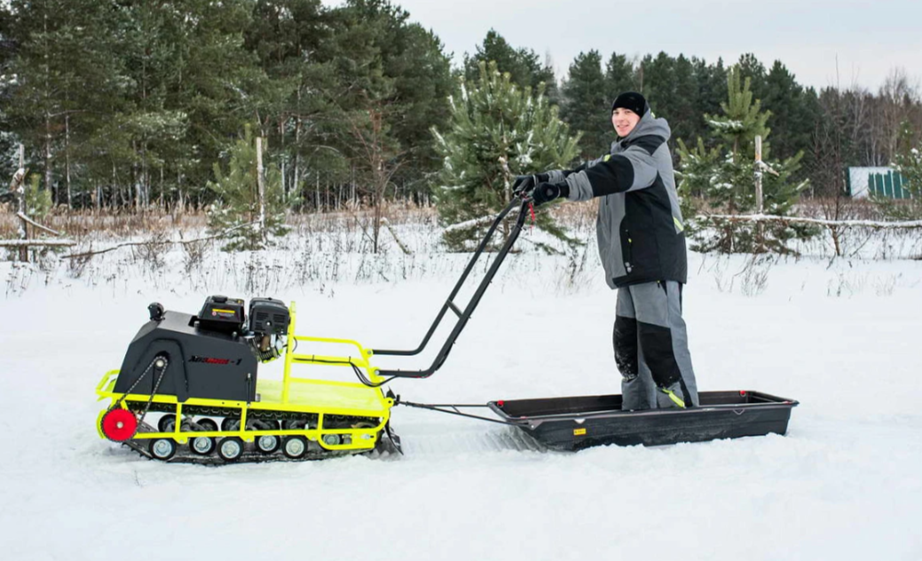 Мотобуксировщик Бурлак ХОЗЯИН-1 (капот металл) в Самаре