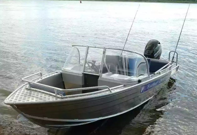 Алюминиевый катер Wyatboat-430T DCM Трансформер в Самаре Алюминиевый катер Wyatboat-430T DCM Трансформер в Самаре