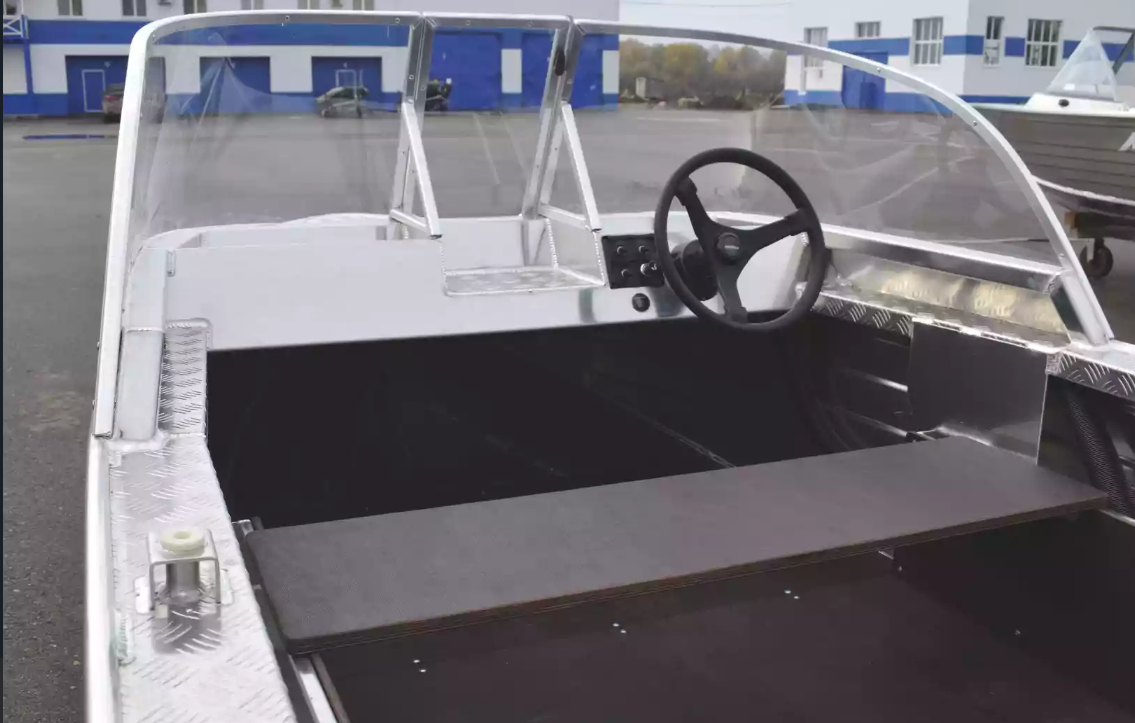 Алюминиевая лодка Wyatboat-390 Pro в Самаре