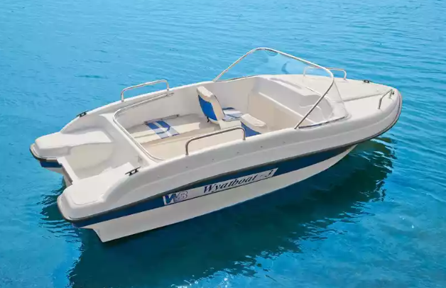 Стеклопластиковый катер Wyatboat-3 (c рундуками) в Самаре Стеклопластиковый катер Wyatboat-3 (c рундуками) в Самаре