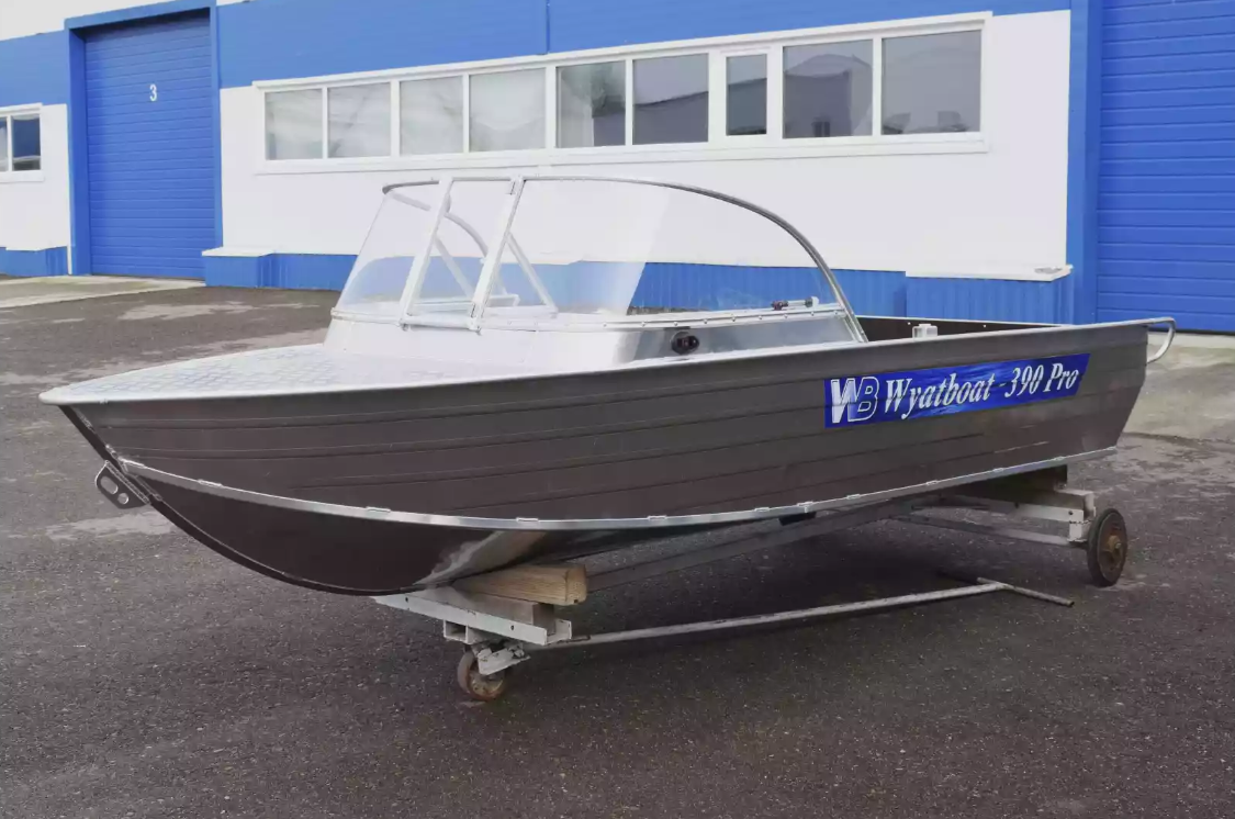 Алюминиевая лодка Wyatboat-390 Pro в Самаре