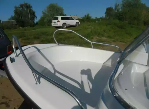 Стеклопластиковый катер Wyatboat-430 DC (тримаран) в Самаре Стеклопластиковый катер Wyatboat-430 DC (тримаран) в Самаре