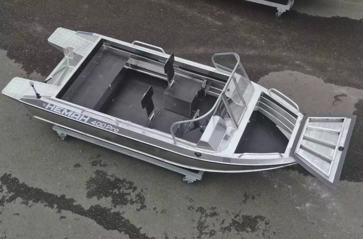Алюминиевый катер Neman-400 PRO в Самаре Алюминиевый катер Neman-400 PRO в Самаре