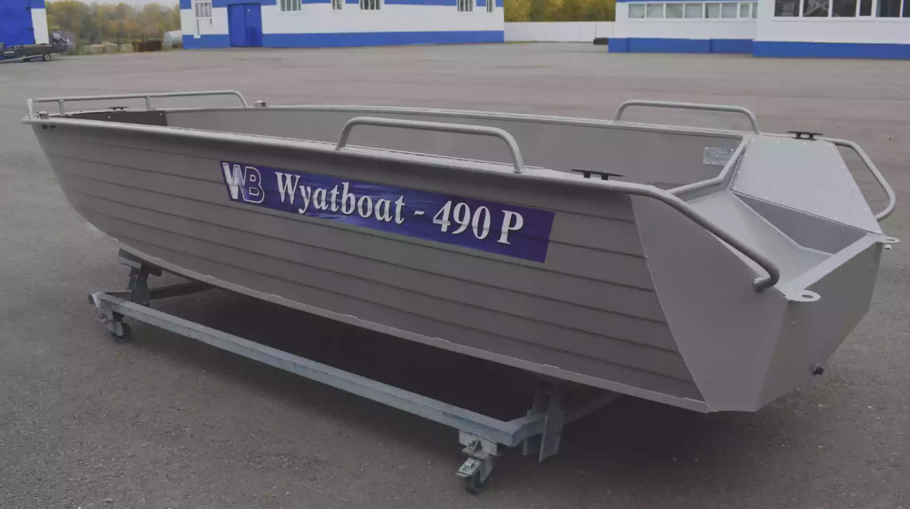 Алюминиевая лодка Wyatboat-490 P в Самаре