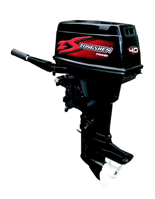 Лодочный мотор Zongshen T40 (+руль+пульт) в Самаре
