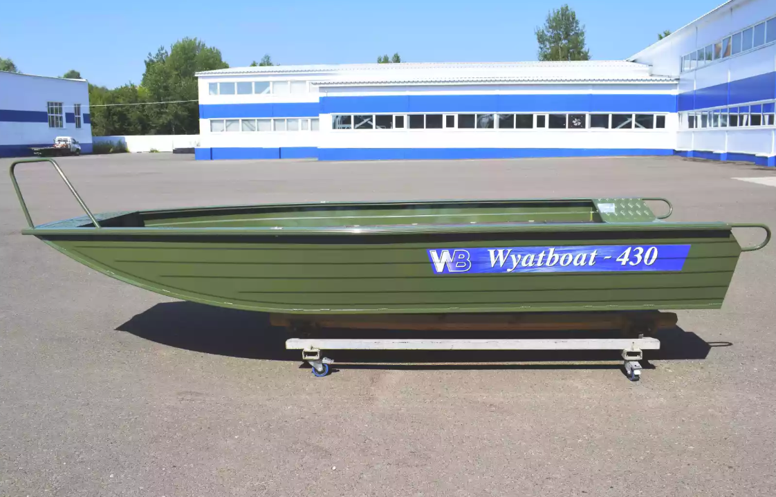 Алюминиевая лодка  Wyatboat-430 Master Fish в Самаре Алюминиевая лодка  Wyatboat-430 Master Fish в Самаре