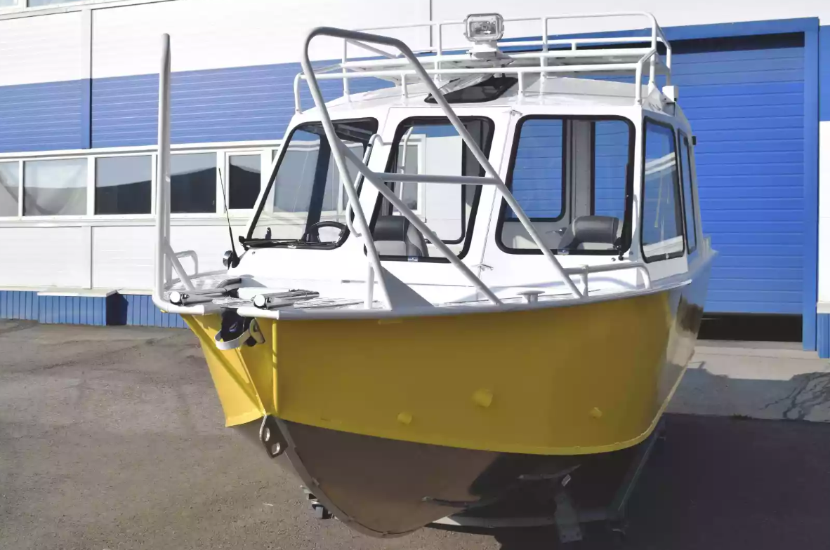 Алюминиевый катер Wyatboat-660 Cabin в Самаре Алюминиевый катер Wyatboat-660 Cabin в Самаре