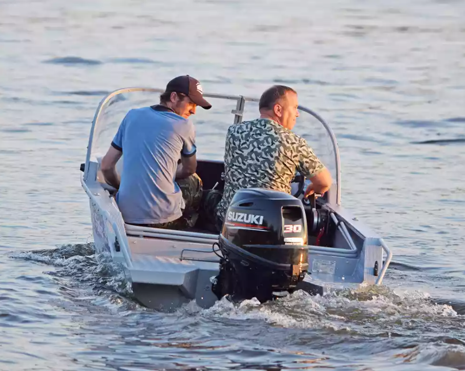 Алюминиевая лодка Wyatboat-390 DCM в Самаре