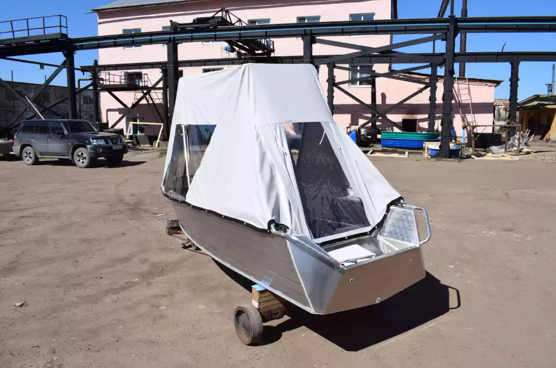 Алюминиевая лодка Wyatboat-390 У в Самаре