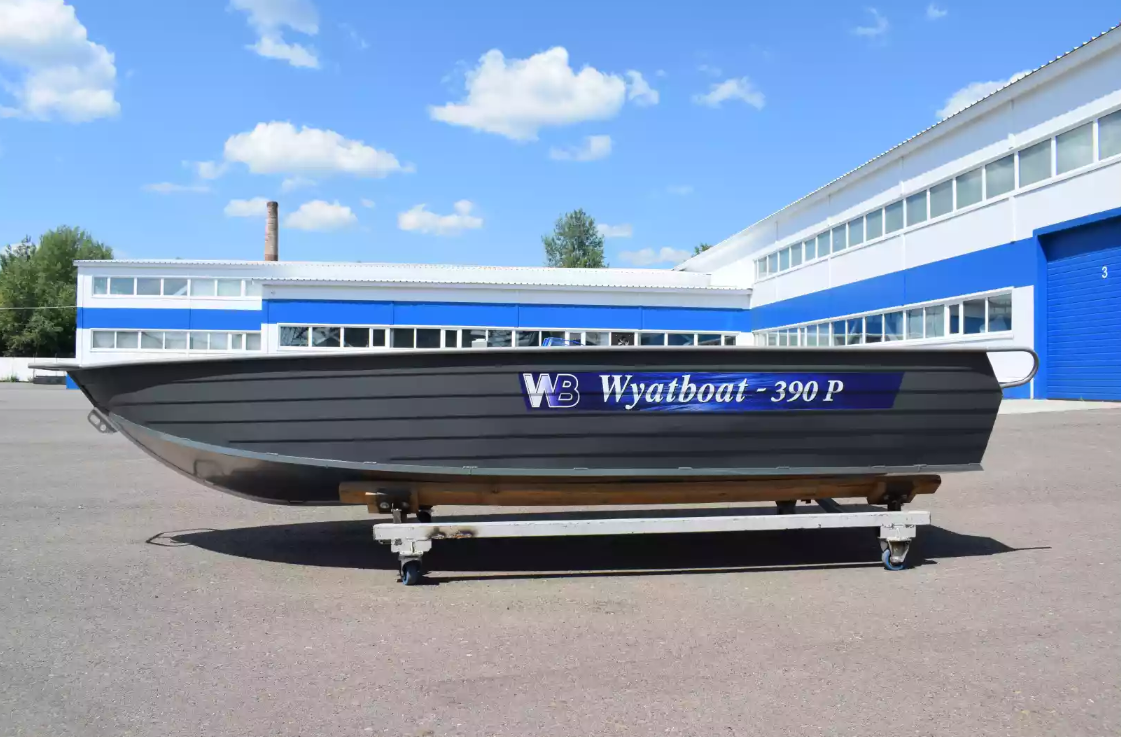 Алюминиевая лодка Wyatboat-390Р Fish в Самаре