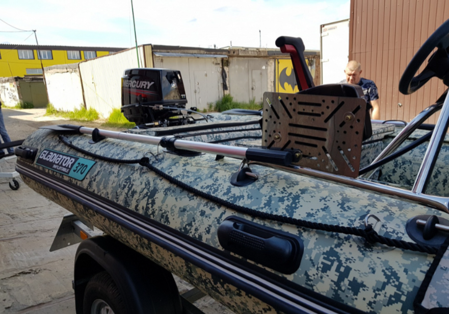 НАДУВНАЯ ЛОДКА GLADIATOR C370AL в Самаре