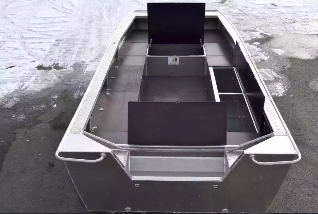 Алюминиевая лодка Wyatboat-490 Jonboat в Самаре