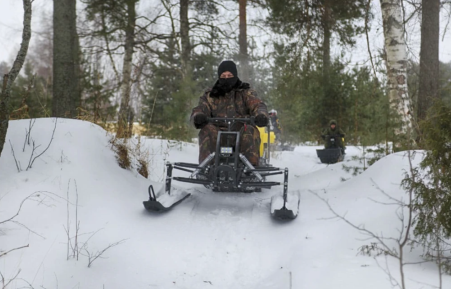 Мотобуксировщик РЫБАК PKD. PSD 17 л.с. (длинная база 1430мм) в Самаре