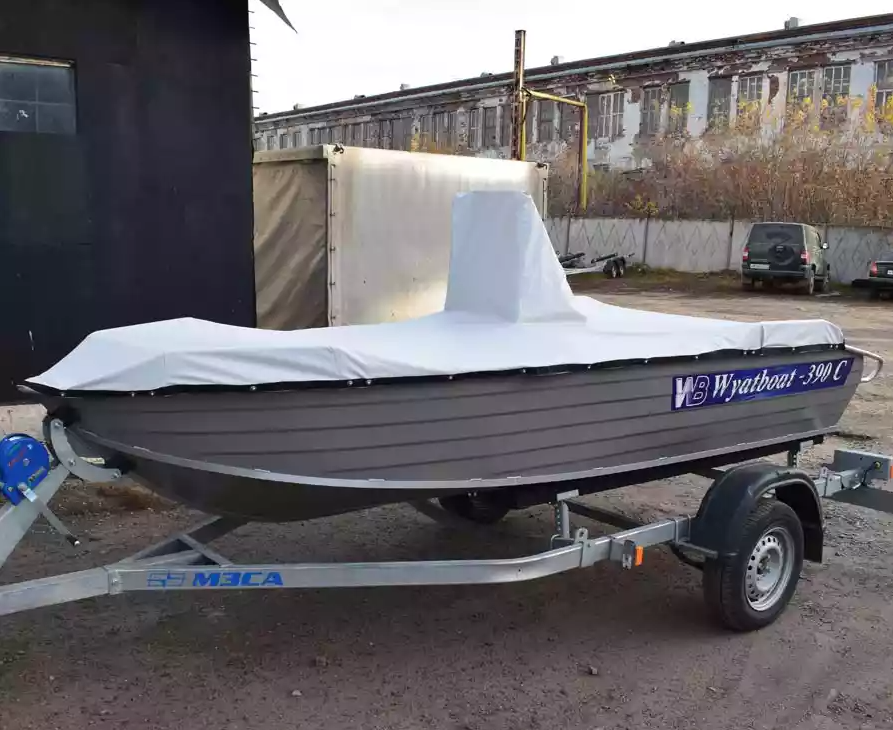 Алюминиевая лодка Wyatboat-390 C в Самаре