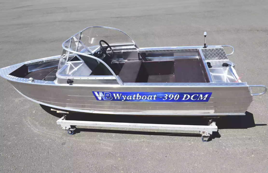 Алюминиевая лодка Wyatboat-390 DCM в Самаре
