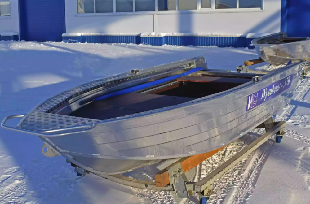 Алюминиевая лодка Wyatboat-370 Р FISH в Самаре