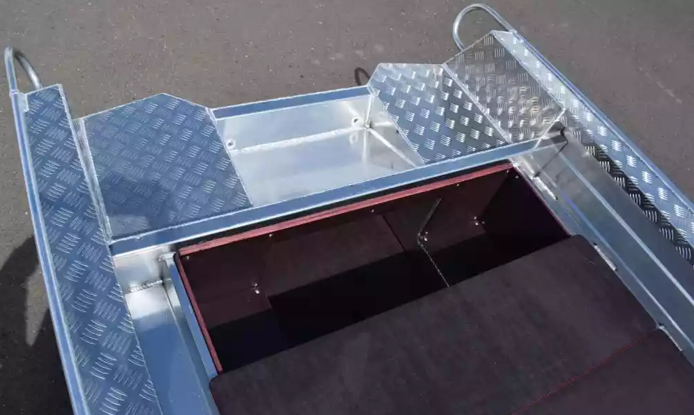 Алюминиевая лодка Wyatboat-390Р Fish в Самаре