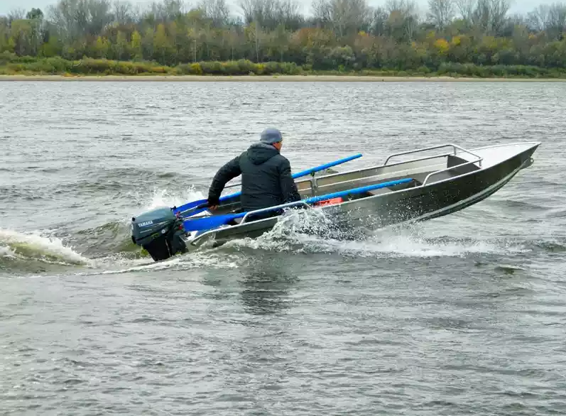 Алюминиевая лодка Wyatboat-390 M в Самаре