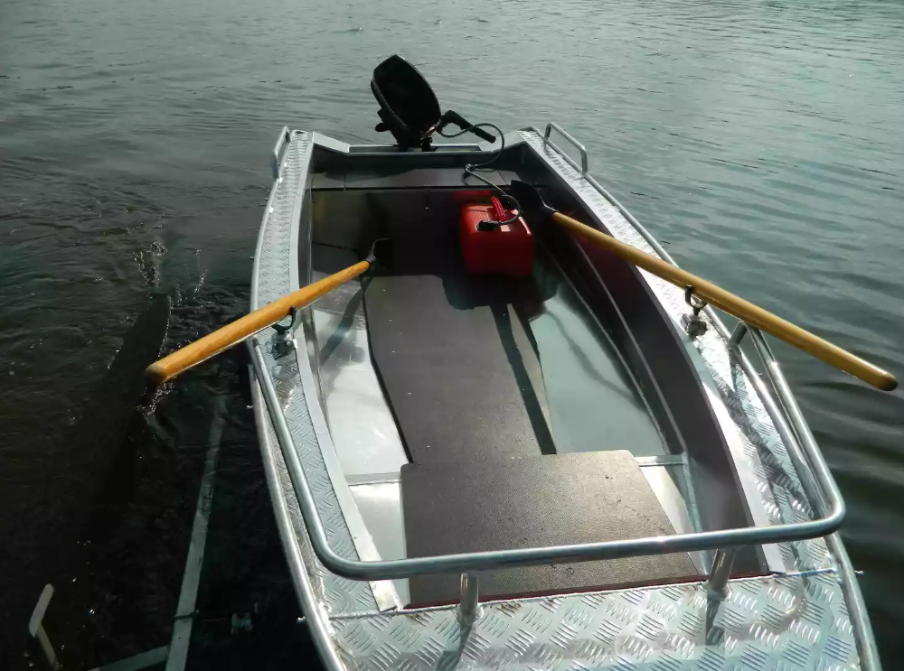 Алюминиевая лодка Wyatboat-390 У в Самаре