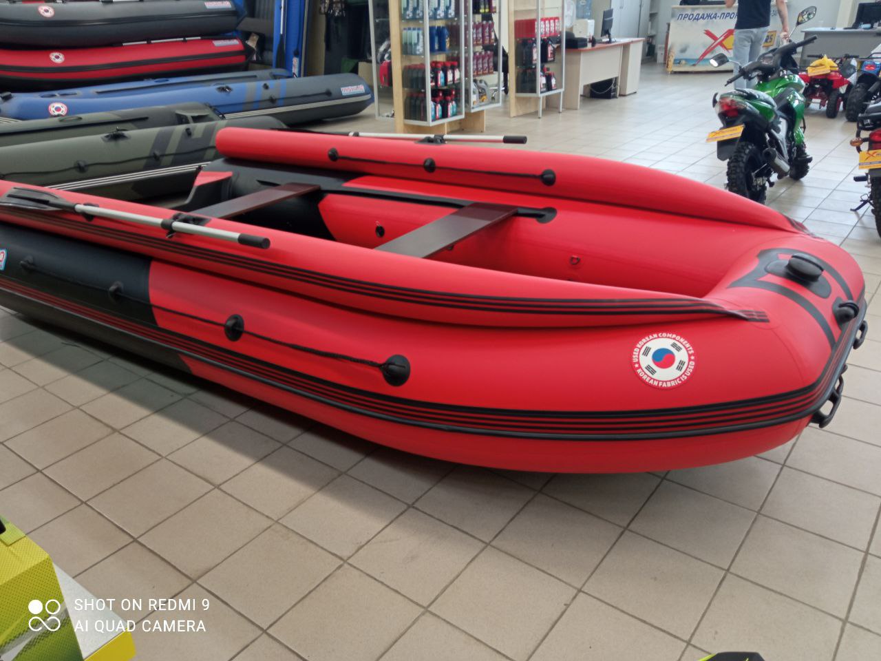 Лодка MISHIMO RIVER FJET PRO 400 под водомет в Самаре