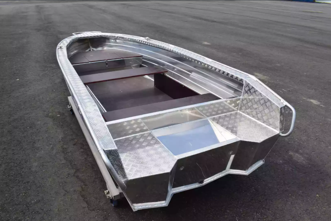 Алюминиевая лодка Wyatboat-390Р Увеличенный борт в Самаре