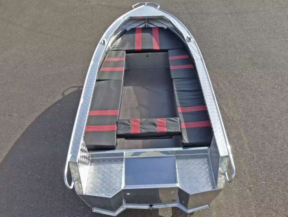 Алюминиевая лодка Wyatboat-390РМ увеличенный борт в Самаре