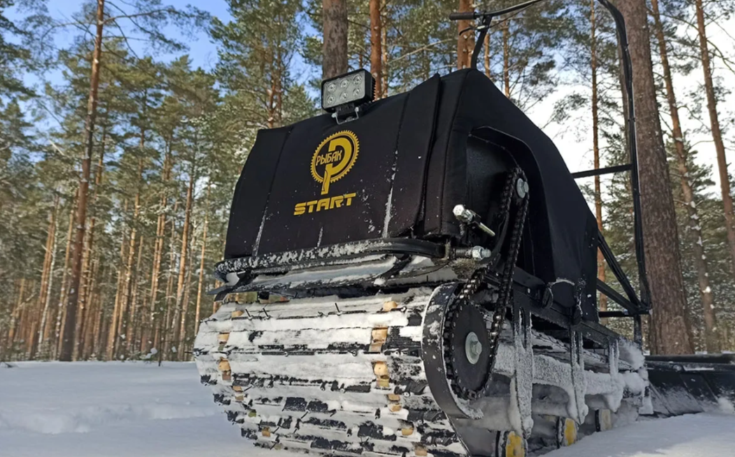 Мотобуксировщик РЫБАК СТАРТ Lifan 15 л.с (тканный капот) в Самаре