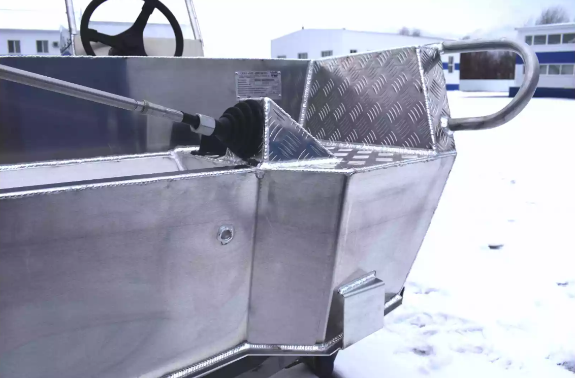 Алюминиевая лодка Wyatboat-390 C в Самаре