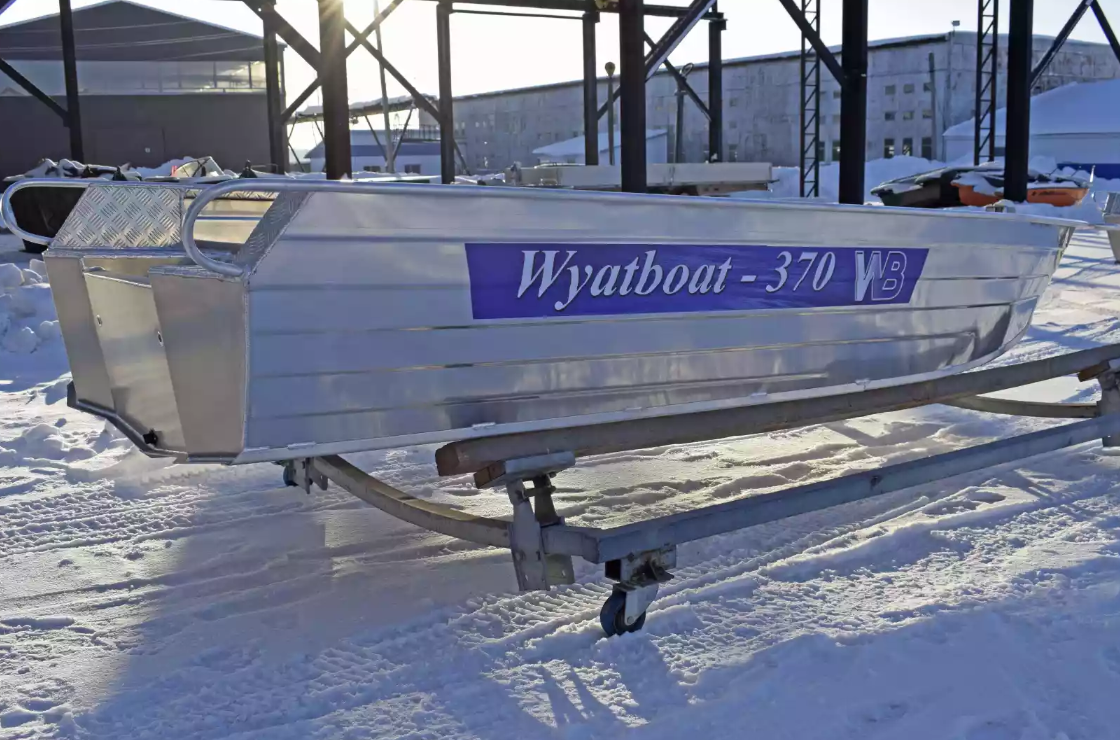 Алюминиевая лодка Wyatboat-370 Р в Самаре