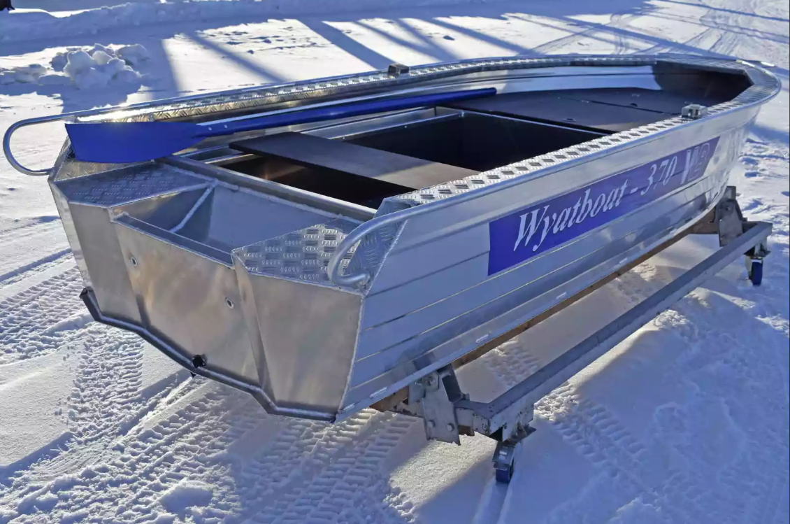 Алюминиевая лодка Wyatboat-370 Р FISH в Самаре