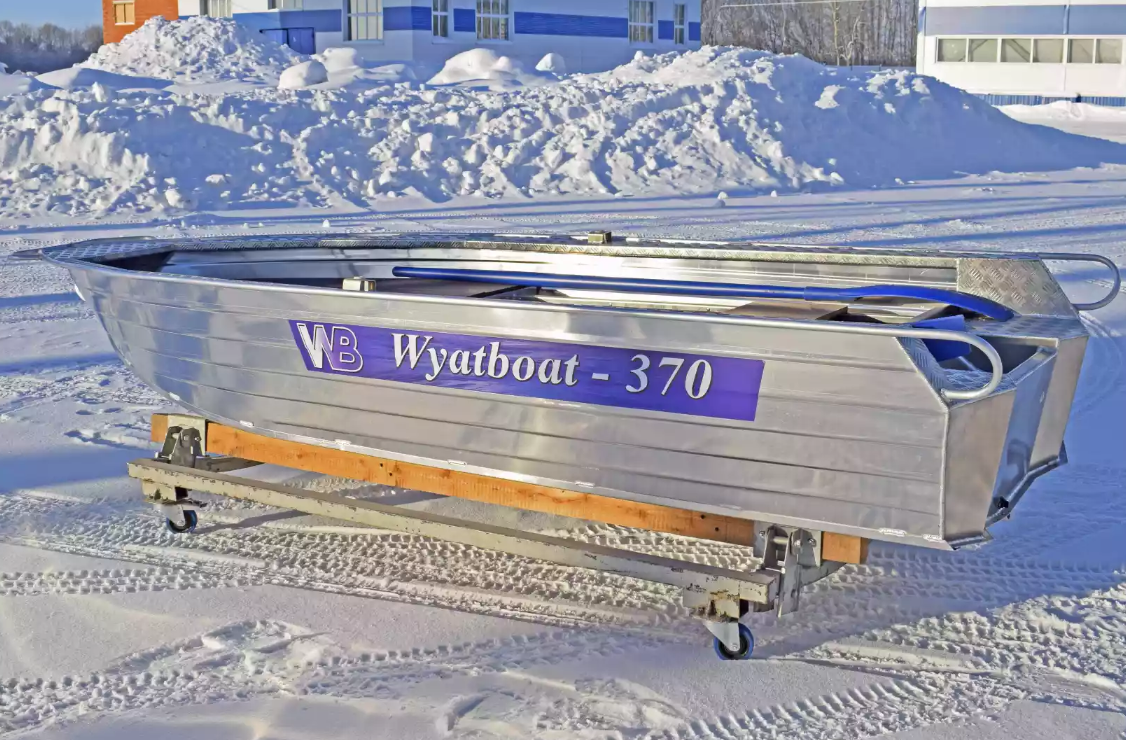 Алюминиевая лодка Wyatboat-370 Р FISH в Самаре