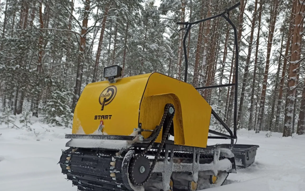 Мотобуксировщик РЫБАК СТАРТ Lifan 15 л.с. (металлический капот) в Самаре