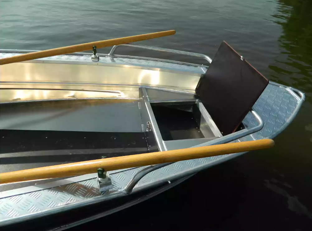 Алюминиевая лодка Wyatboat-390 У в Самаре