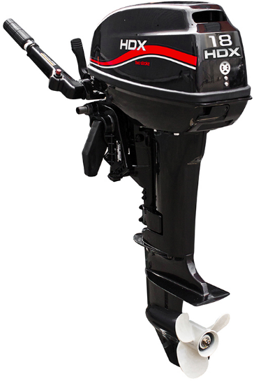 Лодочный мотор 2-х тактный HDX R series TE 18 BMS в Самаре