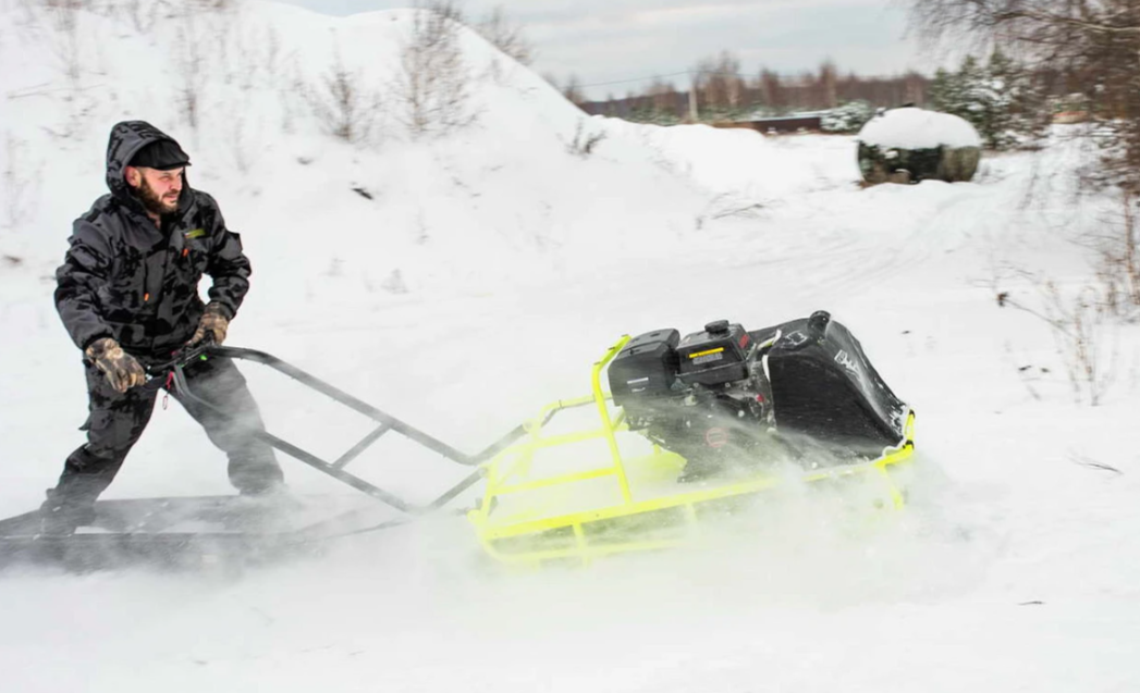 Мотобуксировщик Бурлак ХОЗЯИН-1 (капот металл) в Самаре