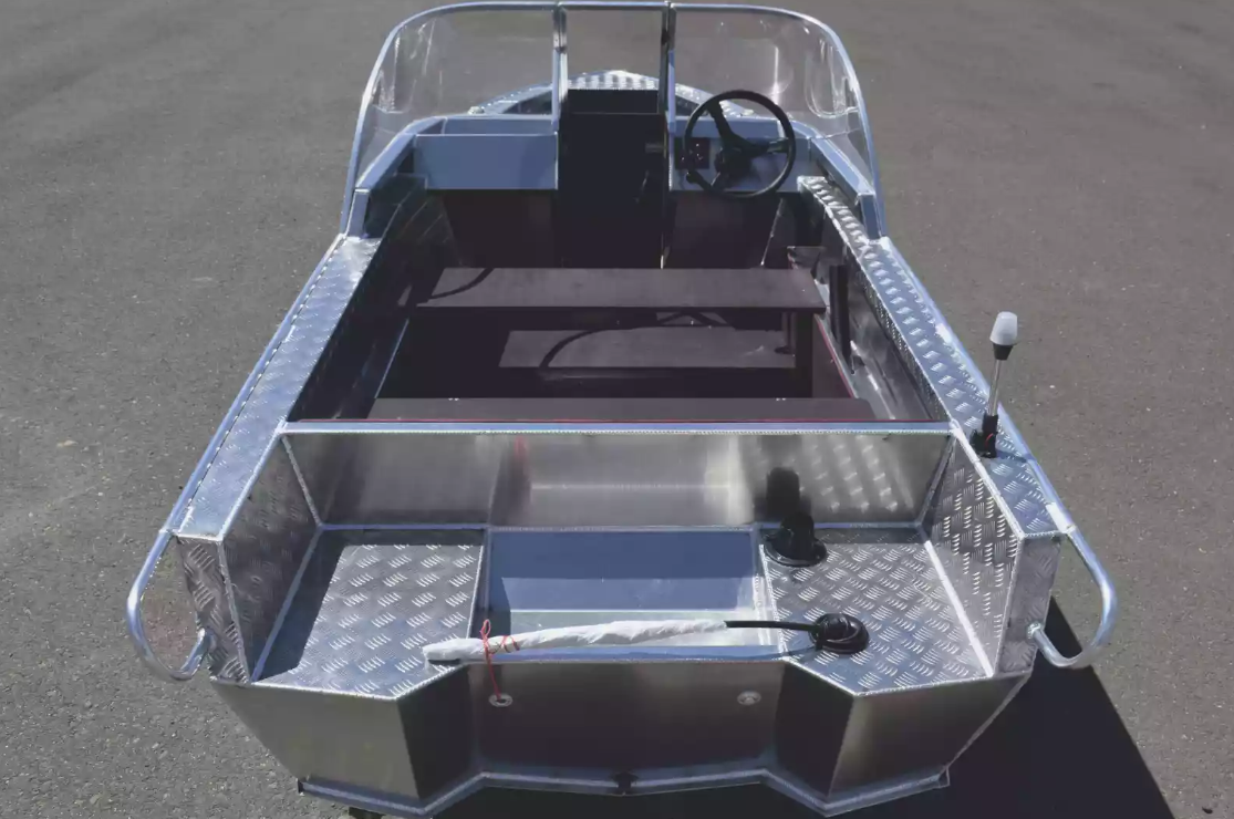 Алюминиевая лодка Wyatboat-390 DCM в Самаре