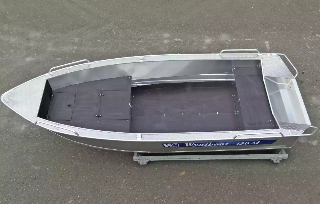Алюминиевая лодка  Wyatboat-430М FISH в Самаре