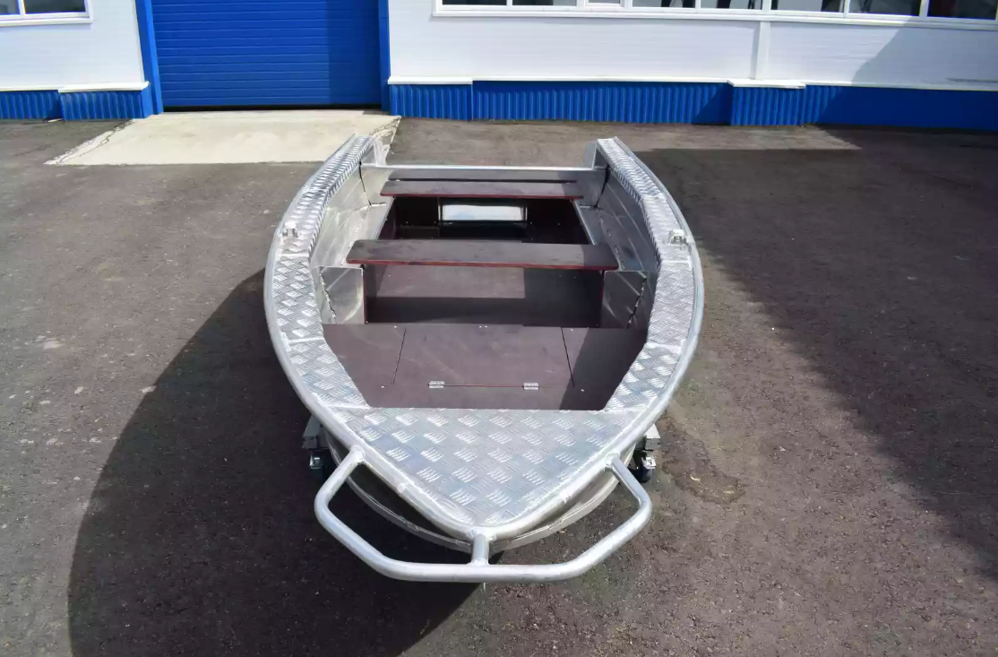 Алюминиевая лодка Wyatboat-390Р Увеличенный борт в Самаре