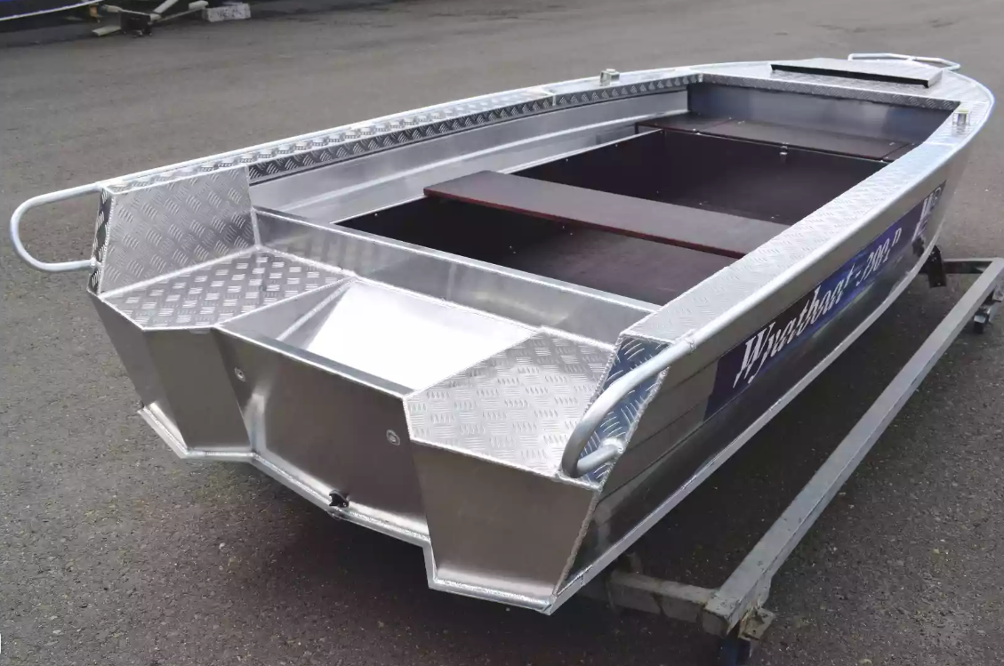 Алюминиевая лодка Wyatboat-390Р PRO в Самаре