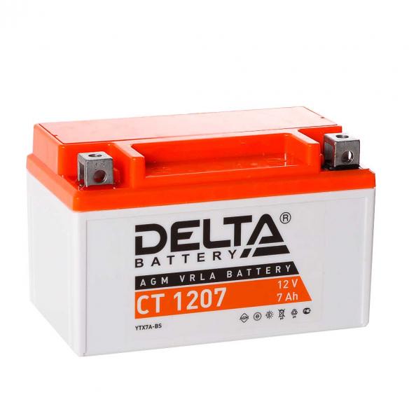 Аккумулятор Delta CT 1207 (12V / 7Ah) в Самаре